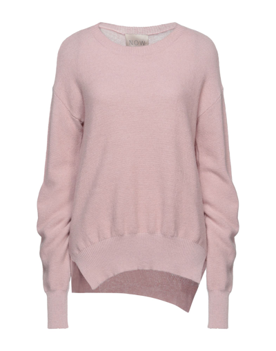 N.o.w. Andrea Rosati Cashmere Sweaters In Pink