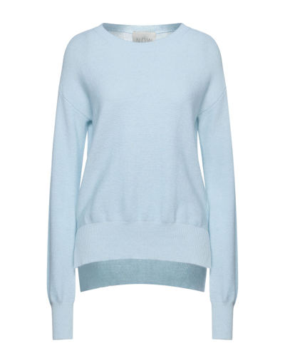 N.o.w. Andrea Rosati Cashmere Sweaters In Blue