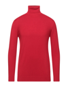 SQUAD² SQUAD² MAN TURTLENECK RED SIZE XL VISCOSE, NYLON