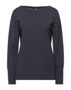 Alpha Studio Sweaters In Dark Blue