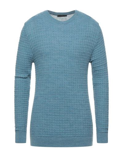 P. Langella Sweaters In Blue