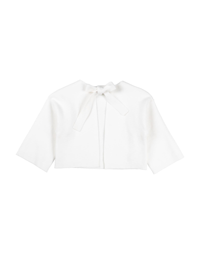 Il Gufo Kids' Cardigans In White