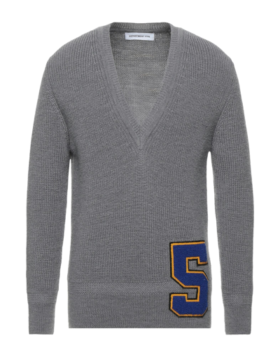 Department 5 Sweaters In Grey