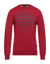 Plein Sport Sweaters In Red