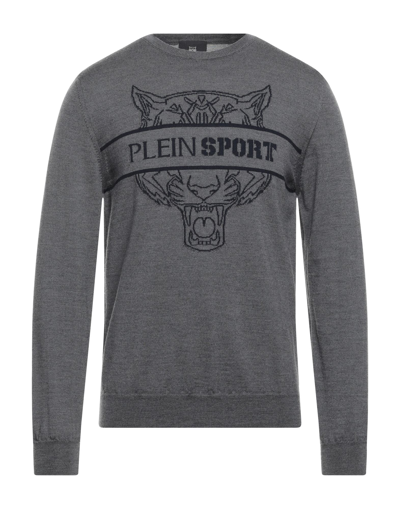 Plein Sport Sweaters In Grey