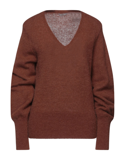 Hemisphere Sweaters In Brown