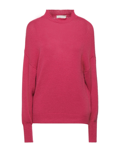 N.o.w. Andrea Rosati Cashmere Turtlenecks In Pink