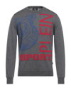 Plein Sport Sweaters In Grey