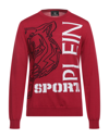 Plein Sport Sweaters In Red