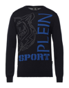 Plein Sport Sweaters In Blue