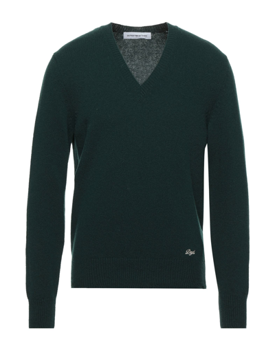 Department 5 Sweaters In Dark Green