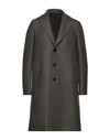 Harris Wharf London Coats In Lead