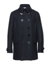 Dsquared2 Coats In Dark Blue