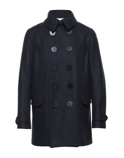 Dsquared2 Coats In Dark Blue