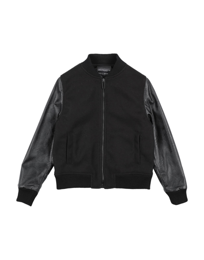 Paolo Pecora Kids' Jackets In Black