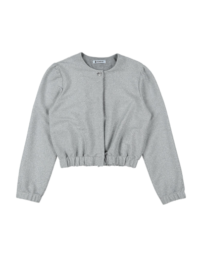 Dondup Kids' Jackets In Silver