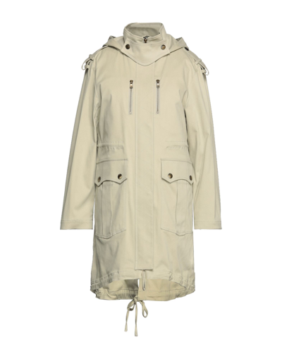 Patrizia Pepe Coats In Sage Green