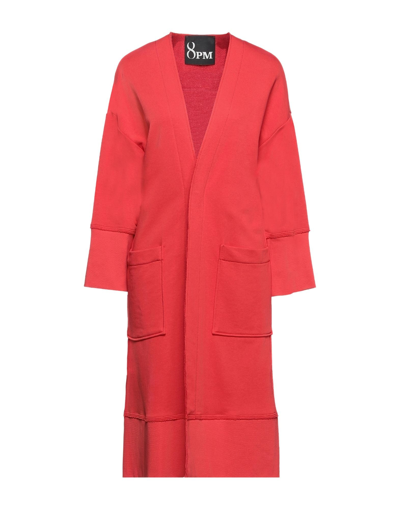 8pm Overcoats In Red