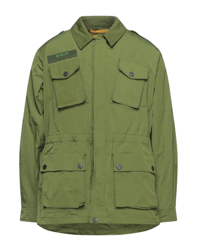 Off Jackets In Military Green