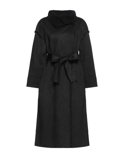 Collection Privèe Collection Privēe? Woman Coat Black Size 4 Polyester
