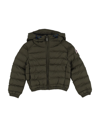Invicta Kids' Down Jackets In Military Green