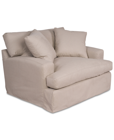 Furniture Brenalee Performance Slipcover Replacement In Fawn Tan