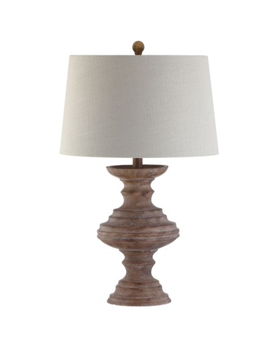 Jonathan Y Scarlett Led Table Lamp In Brown