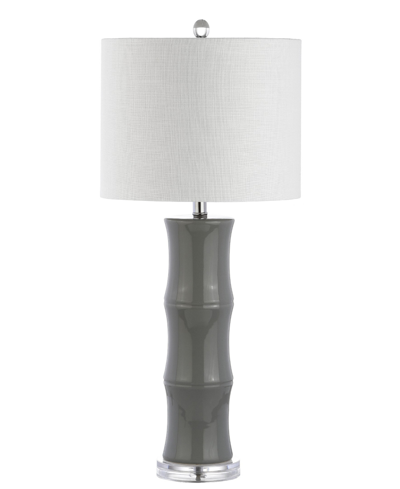 Jonathan Y Tiki Led Table Lamp In Gray