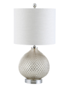 Jonathan Y Ames Led Table Lamp In Mercury Silver-tone