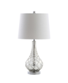 Jonathan Y Darren Led Table Lamp In Mercury Silver-tone