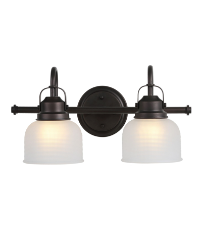 Jonathan Y Virginia 2-light Led Vanity Light In Black