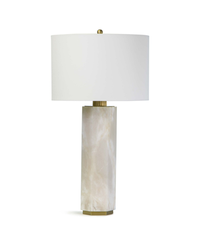 Regina Andrew Design Regina Andrew Gear Alabaster Table Lamp In Neutral