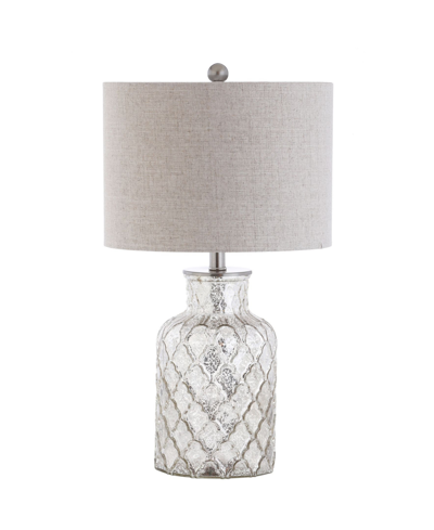 Jonathan Y Alvord Led Table Lamp In Silver