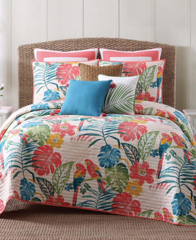 Oceanfront Resort Coco Paradise Twin Xl Quilt Set In Multi