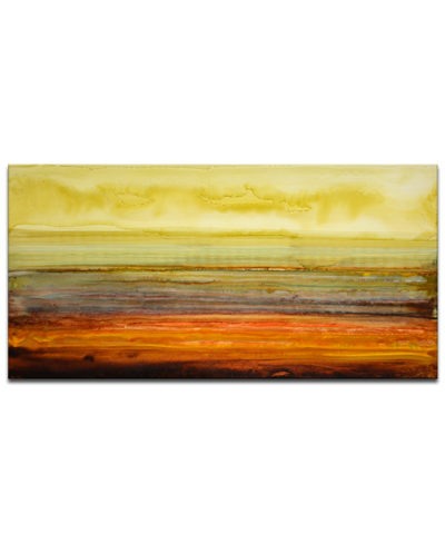 Ready2hangart 'amber Horizon' Canvas Wall Art, 24x48" In Multicolor