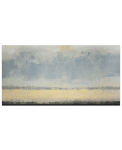 Ready2hangart , 'beach Breeze' Seascape Abstract Canvas Wall Art, 30x60" In Multi