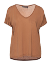 19.70 Nineteen Seventy T-shirts In Camel