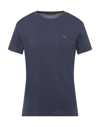 Yes Zee By Essenza T-shirts In Midnight Blue
