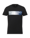 Scervino T-shirts In Black