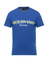 Ermanno Scervino T-shirts In Blue