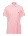 Brooksfield Polo Shirts In Pink