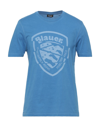 Blauer T-shirts In Slate Blue