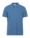 Brooksfield Polo Shirts In Blue