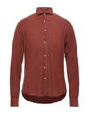 Yes Zee By Essenza Shirts In Red