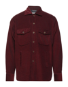 Tintoria Mattei 954 Shirts In Red