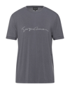 Giorgio Armani T-shirts In Grey