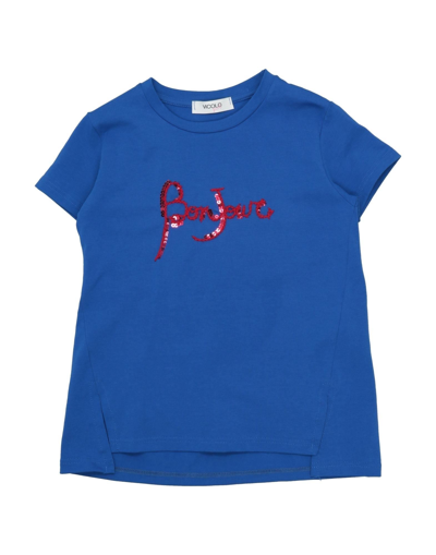 Vicolo Kids' T-shirts In Blue