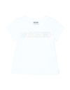 Moschino Kid Kids' T-shirts In White