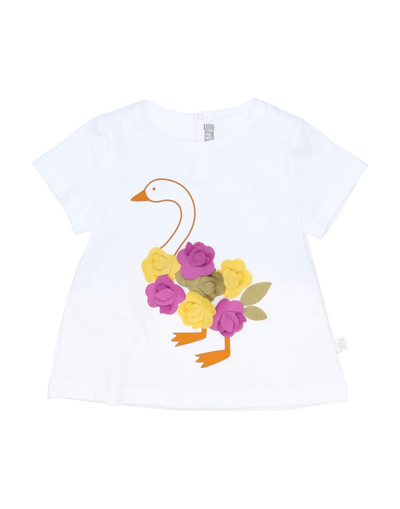 Il Gufo Kids' T-shirts In White