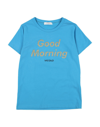Vicolo Kids' T-shirts In Turquoise